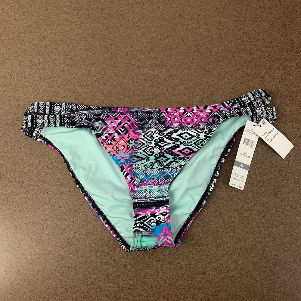 SUNDAZED Sasha Strappy Bikini Bottom Dream‎ Catcher Size XL NWT Swimwear